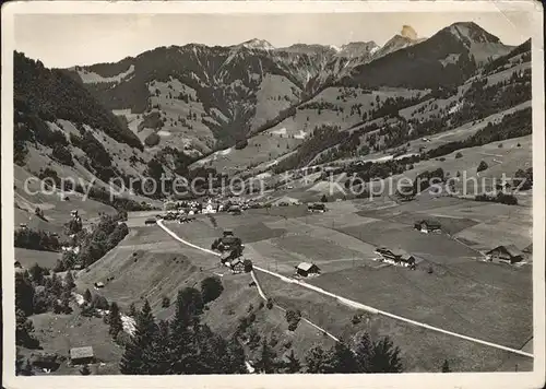 Melchtal Fliegeraufnahme Schluchiberg Kat. Melchtal