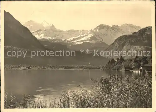 Sarnen Sarnersee Wetterhorn Schwarzhornkette Kat. Sarnen