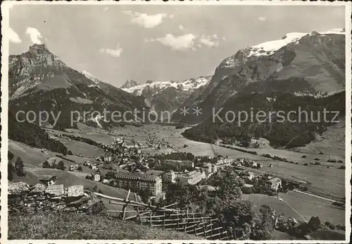 Engelberg Kloster Hahnen Spannoerter Titilis Kat. Grossheubach