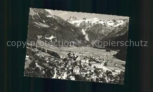 Engelberg Kloster Spannoerter Fliegeraufnahme Kat. Grossheubach