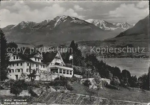 Sarnen Sarnersee Wilen Hotel Wilerbad Kat. Sarnen