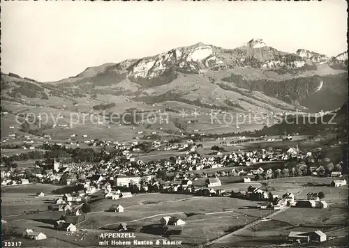 Appenzell IR Hohem Kasten Kamor Kat. Appenzell