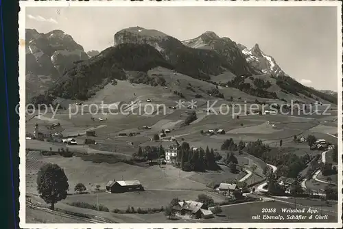 Weissbad Ebenalp Schaefler oehrli Kat. Weissbad