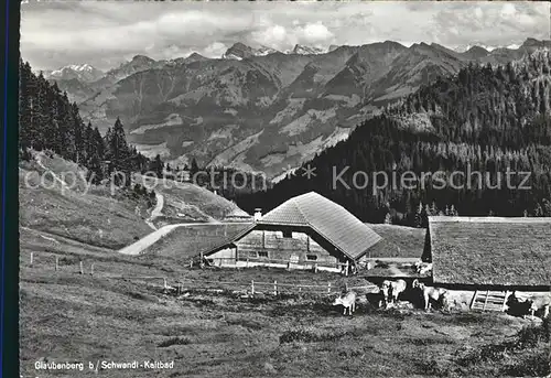 Glaubenberg Schwendi Kaltbad Kat. Glaubenberg