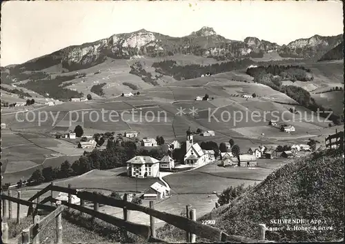 Schwende IR Kamor Hoher Kasten  Kat. Schwende