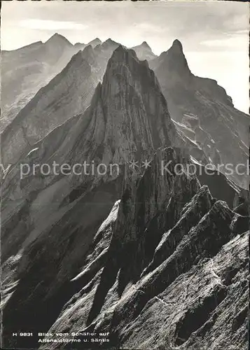 Altenalptuerm Saentis / Altenalp Tuerm /Rg. Saentis