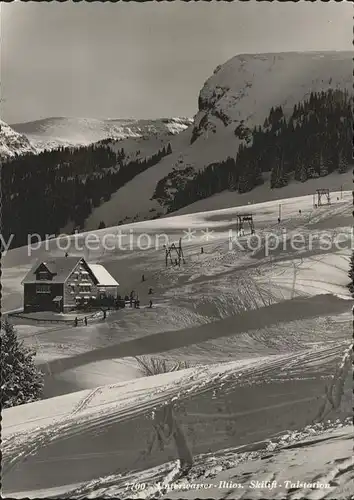 Unterwasser Toggenburg Iltios Skilift Talstation Kat. Unterwasser