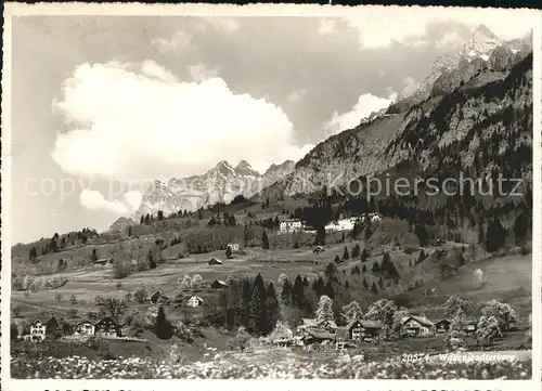 Walenstadtberg Teilansicht Kat. Walenstadtberg