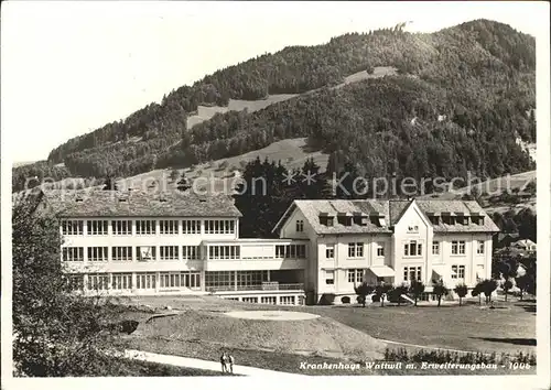 Wattwil Krankenhaus mit Erweiterungsbau Kat. Wattwil