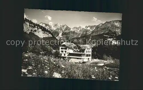 Ennetbuehl Kurhaus Seeben mit Saentis Kat. Ennetbuehl