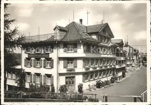 Schwellbrunn Gasthaus Pension zum Kreuz Kat. Schwellbrunn