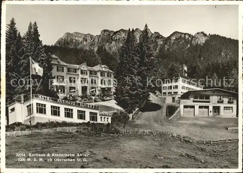 Alvier Kurhaus und Kinderheim Alvier Kat. Alvier