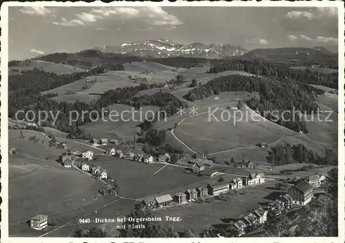 Dicken bei Dregersheim mit Saentis Kat. Dicken