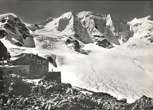 Diavolezza Berghaus Piz Cambrena Piz Palue Bellavista Kat. Diavolezza