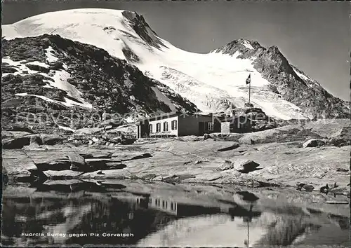 Fuorcla Surlej Berghaus See Piz Corvatsch Kat. Surlej Fuorcla