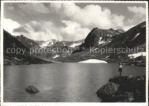 Flueela Pass Schwarzsee Kind Kat. Flueela