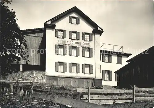 Flerden Ferienkolonie Chur Kat. Flerden