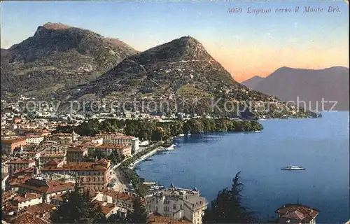 Lugano TI verso il Monte Bre Kat. Lugano