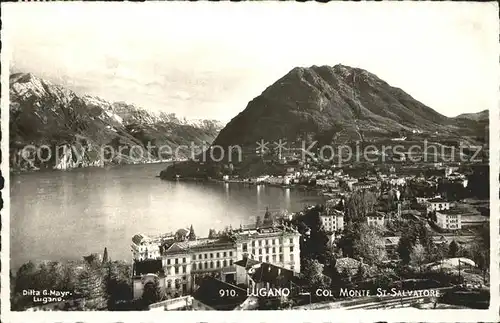 Lugano TI Col Monte San Salvatore Kat. Lugano