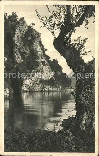 Gandria Lago di Lugano Seeblick Kat. Gandria