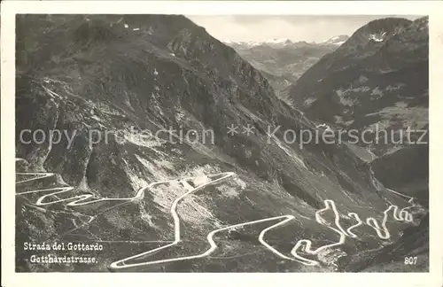 St Gotthard Gotthardstrasse Kat. Gotthard St.