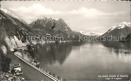 Gandria Lago di Lugano La nuova Strada Kat. Gandria