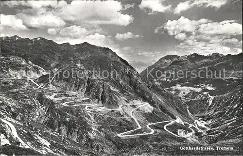 San Gottardo Gotthardstrasse Tremola Kat. San Gottardo