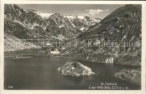 San Gottardo Lago della Sella Kat. San Gottardo