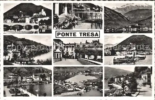 Ponte Tresa Orts und Teilansichten Kat. Ponte Tresa