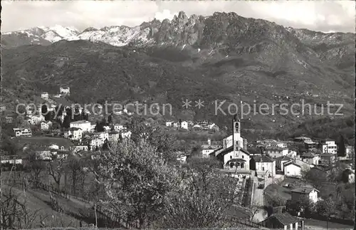 Tesserete Panorama e Denti della Vecchia Kat. Tesserete