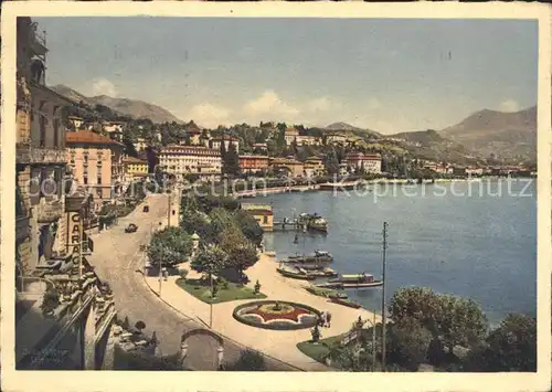 Lugano TI Paradiso col nuovo Quai Kat. Lugano