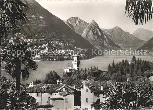 Paradiso Lago di Lugano e sfondo di Porlezza Kat. Paradiso