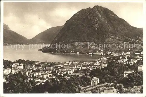 Lugano TI e Monte San Salvatore Kat. Lugano