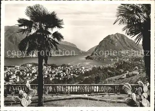 Lugano TI Monte San Salvatore  Lago di Lugano Kat. Lugano