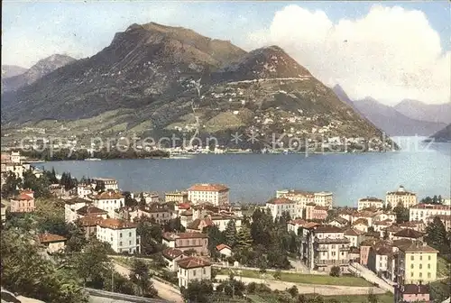 Paradiso Lago di Lugano e Monte Bre Kat. Paradiso