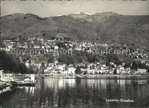 Orselina TI Ortsansicht / Orselina /Bz. Locarno