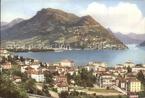 Paradiso Lago di Lugano e Monte Bre Kat. Paradiso