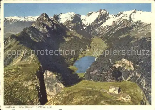 Hoher Kasten Gasthaus Kat. Appenzeller Alpen