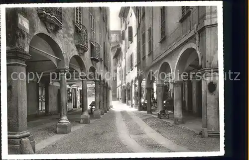 Lugano TI Strassenpartie Kat. Lugano