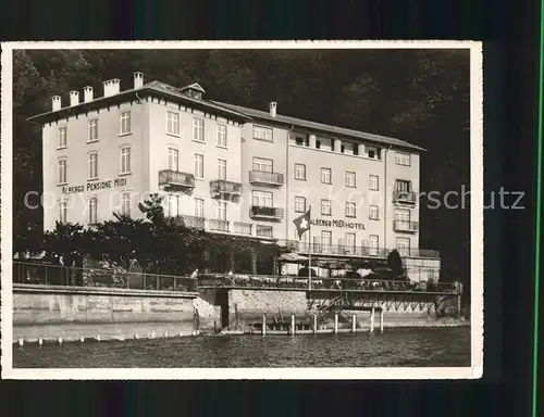 Lugano TI Hotel du Midi au Lac Kat. Lugano