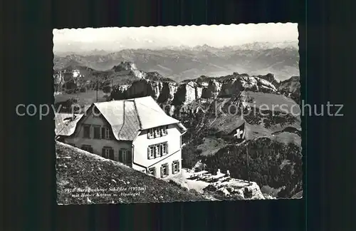 Weissbad Berggasthaus Schaefler Kat. Weissbad