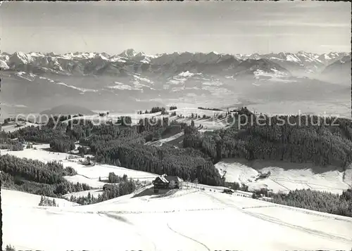 Gaebris Fliegeraufnahme mit Sommersberg und Vorarlberge Kat. Gaebris