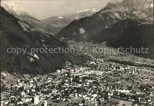 Altdorf UR Fliegeraufnahme mit Schaechental Kat. Altdorf UR