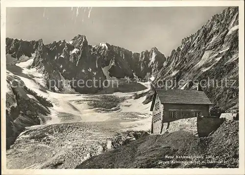 Kehlenalphuette Huette Kehlengletscher  Kat. Sustenhorn