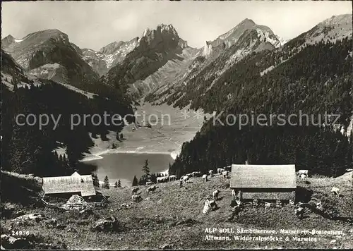 Altmann Saentis Alp Soll Saemtisersee Marwies Kat. Altmann