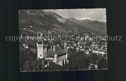 Sierre VS Fliegeraufnahme / Sierre Siders /Bz. Sierre