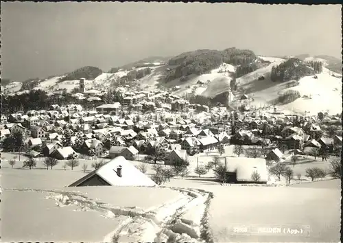 Heiden AR tief verschneit / Heiden /Bz. Vorderland