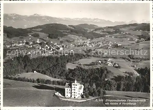 Heiden AR Fliegeraufnahme Fuenflaenderblick / Heiden /Bz. Vorderland