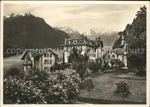 Seelisberg UR Hotel Bellevue-Terminus / Seelisberg /Bz. Uri