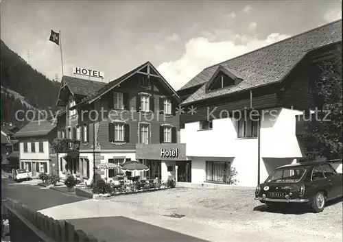 Gurtnellen Hotel Gotthard Autos Sicher Jauch Kat. Gurtnellen